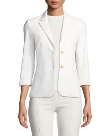 THE ROW New Schoolboy Two-Button Blazer at Neiman Marcus